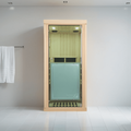 Evolve 10 1 person sauna outside front view
